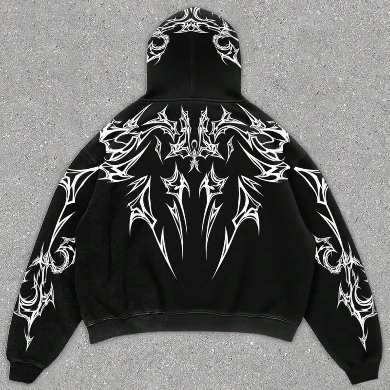 Men's 3D-printed Sports Zip-up Hoodie photo 1