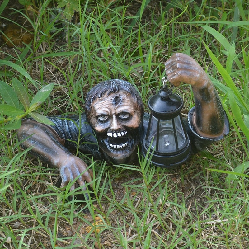 Creative Zombie Garden Decorative Lamp photo 4