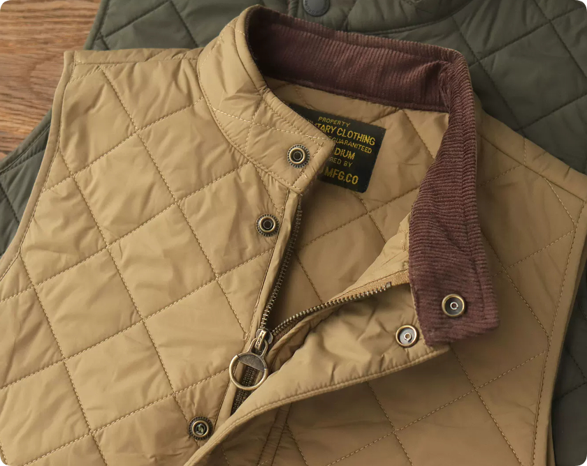 Men's American-style Retro Casual Khaki Solid-color Crew-neck Plaid Work Jacket photo 6