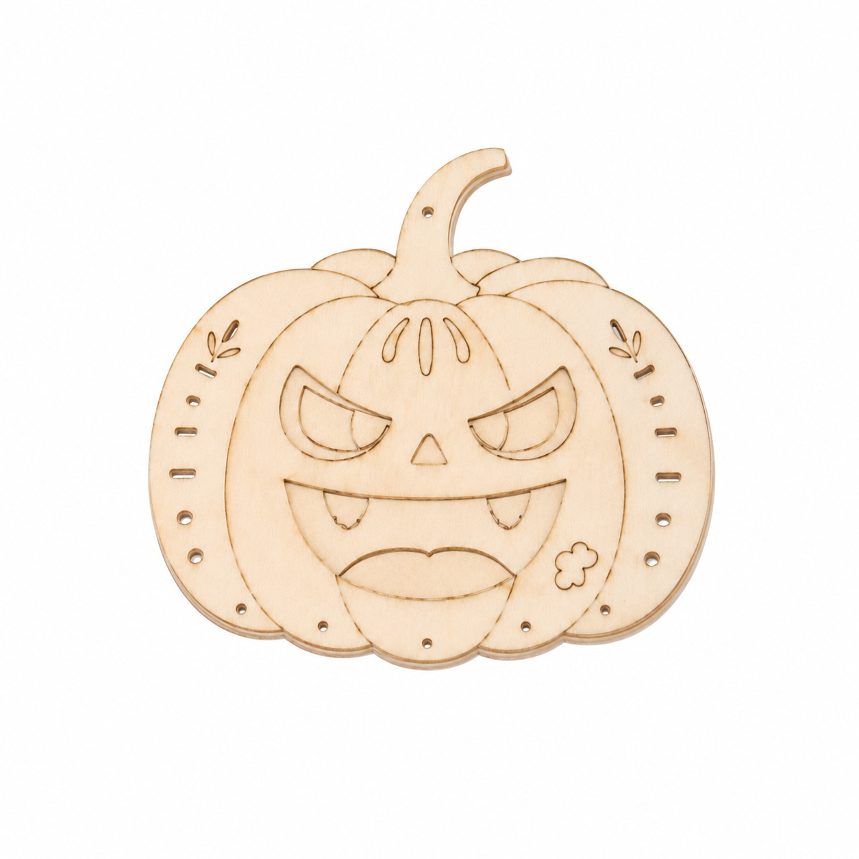 Wooden Pumpkin Wind Chime DIY Craft Kit Pendant Decoration photo 2