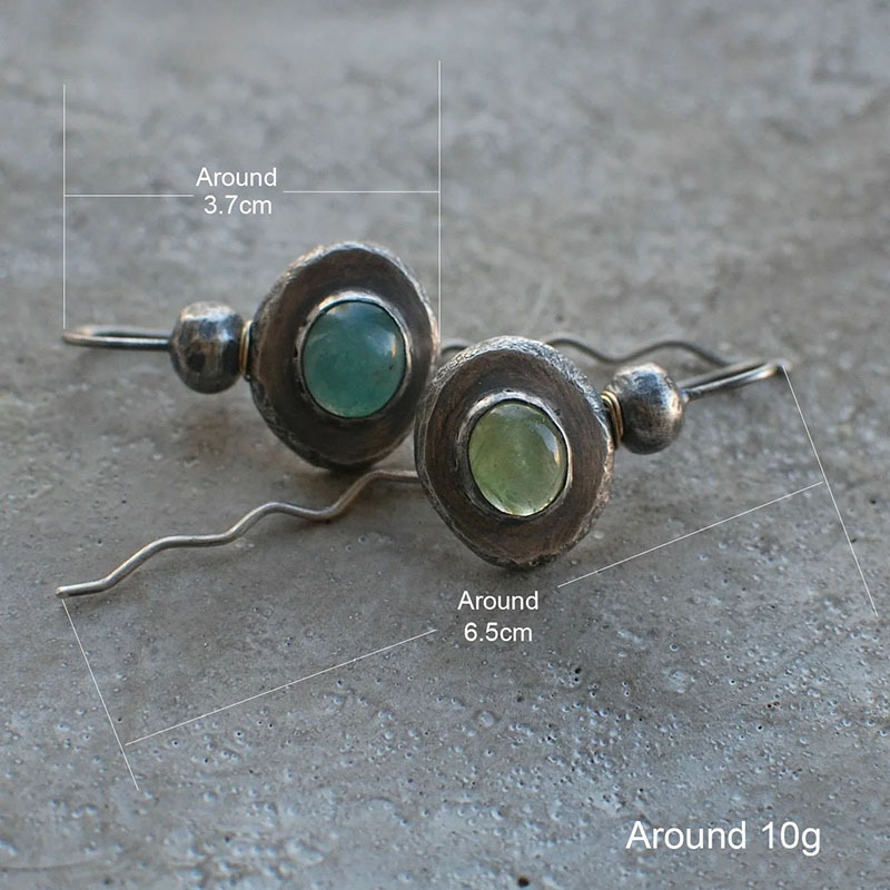 Creative Long Looped Wire Hook-shaped Earrings photo 5