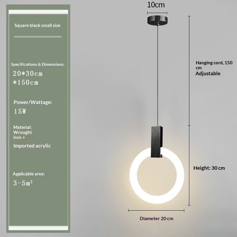 Nordic Minimalist Long Linear Pendant Light - Modern LED Suspension Lamp for Living Room Dining Bar Feature Wall Decor photo 4