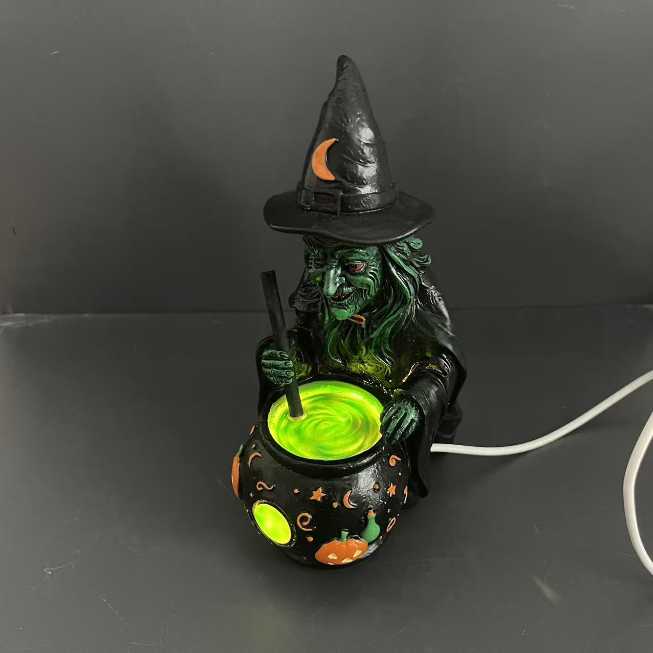 Halloween Decoration Resin Figurine Night Light photo 4