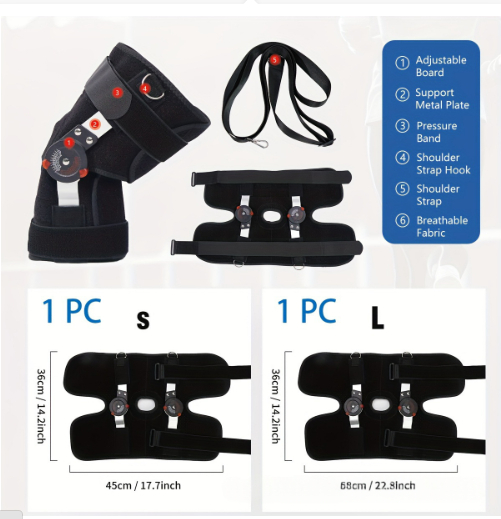 Adjustable Sports Knee Brace Knee Joint Stabilizer photo 2