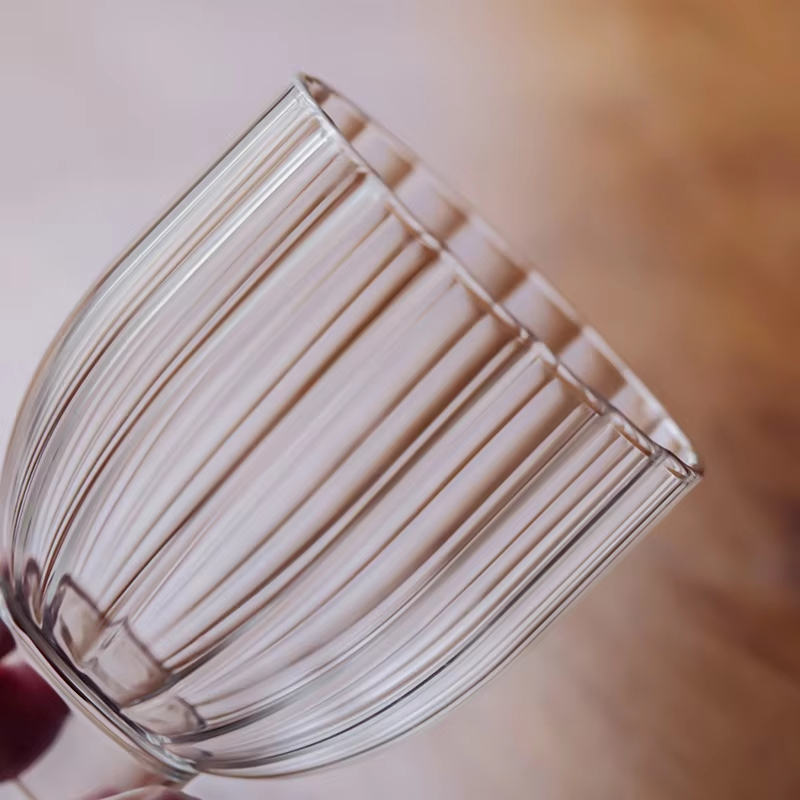 Striped Juice Glass High-quality And Stylish photo 4