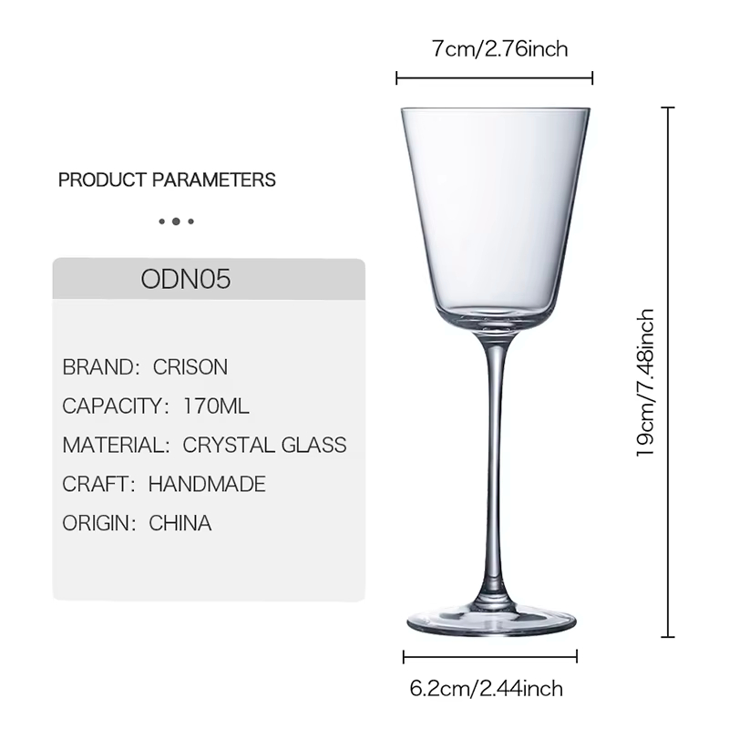 Lead Crystal Glass Goblet Cocktail Glass Champagne Red Wine Glass photo 2