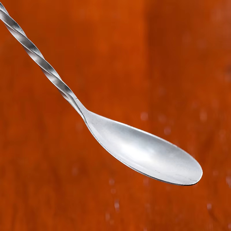 Classic Thin Long Bar Spoon For Right-handed Use photo 3