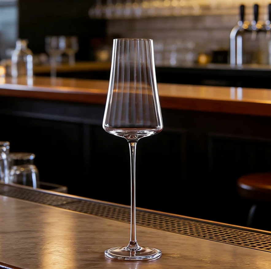 Champagne Flute Sparkling Wine Glass Bar Cocktail Glass photo 3
