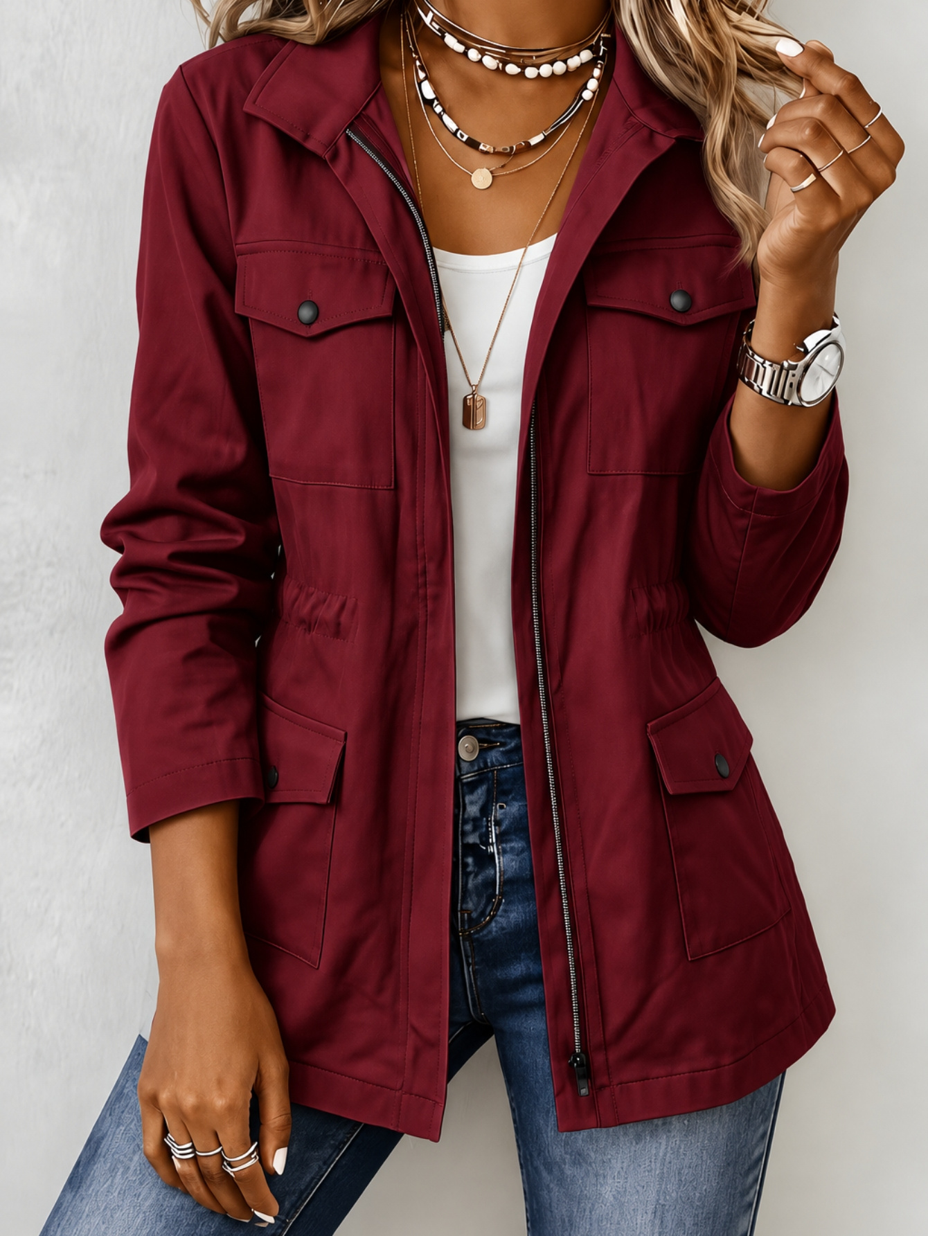 Polyester Blouse photo 4