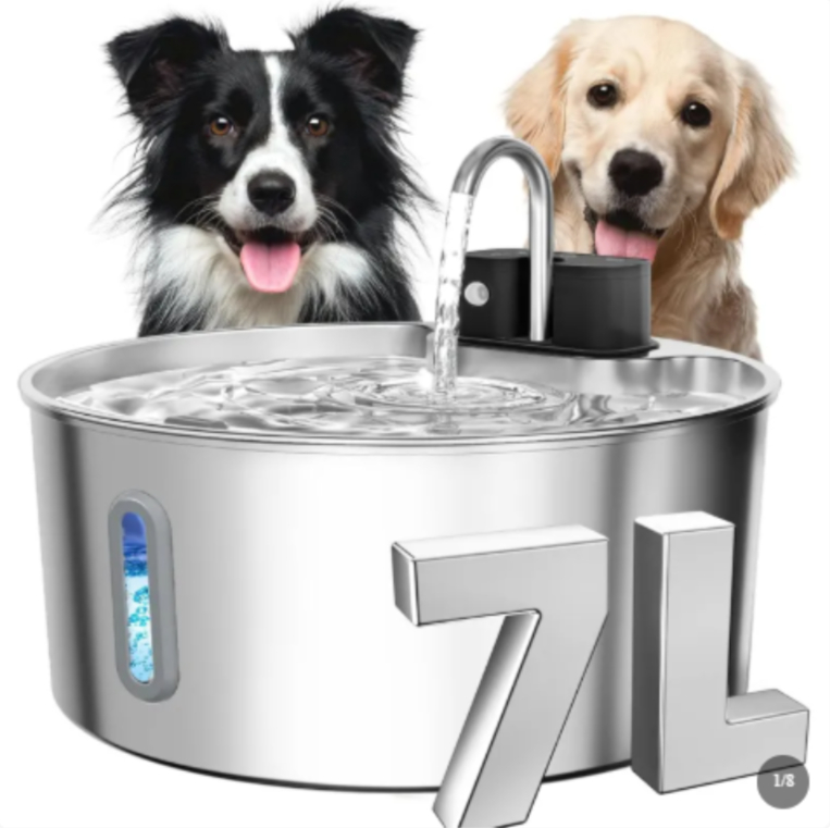 Pet Stainless Steel Water Dispenser photo 2