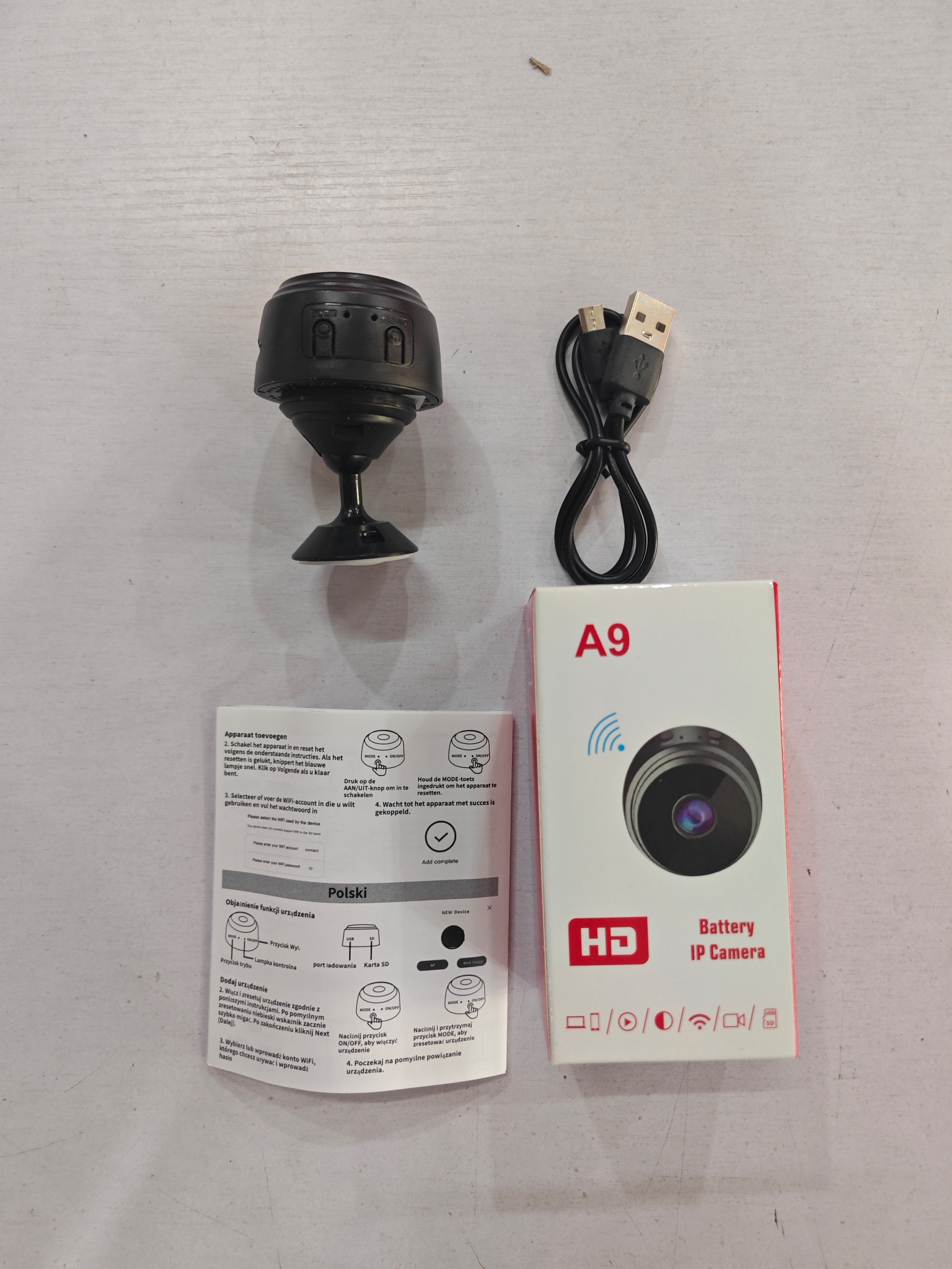 Popular Foreign Trade Product A9 Camera Wireless Wifi Indoor Recording Mobile Phone Remote Smart Home Pet Camera photo 4