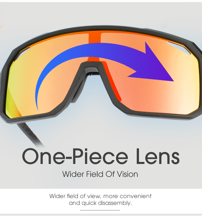 SCVCN Cycling Glasses, Sports Sunglasses, Outdoor Men's And Women's Running, Mountain Bike Wind Glasses, Protective Goggles photo 2