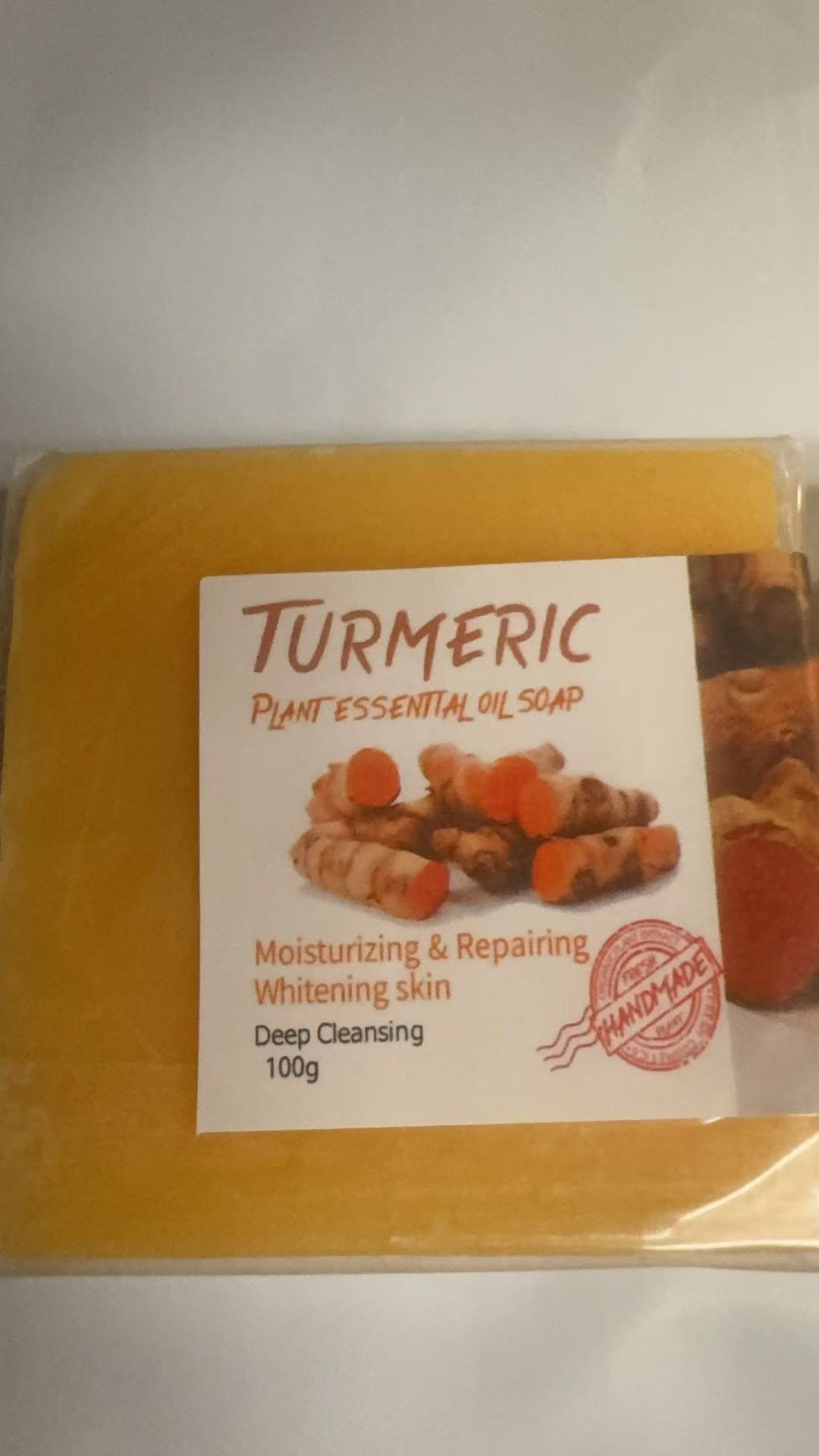 Turmeric Plant Essential Oil Soap 100 G*1 photo 4