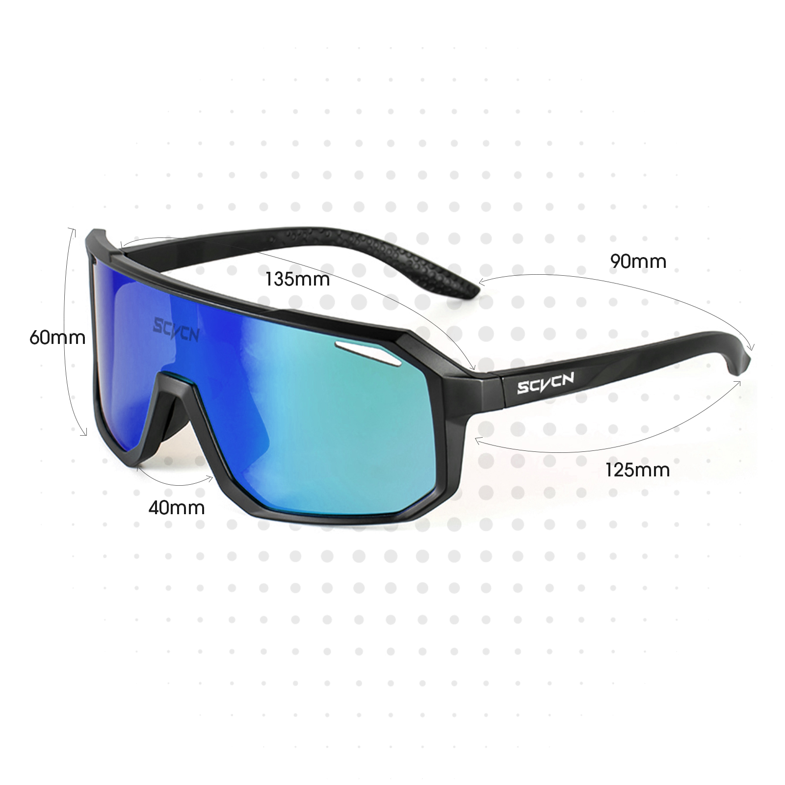 SCVCN Cycling Glasses, Sports Sunglasses, Outdoor Men's And Women's Running, Mountain Bike Wind Glasses, Protective Goggles photo 4
