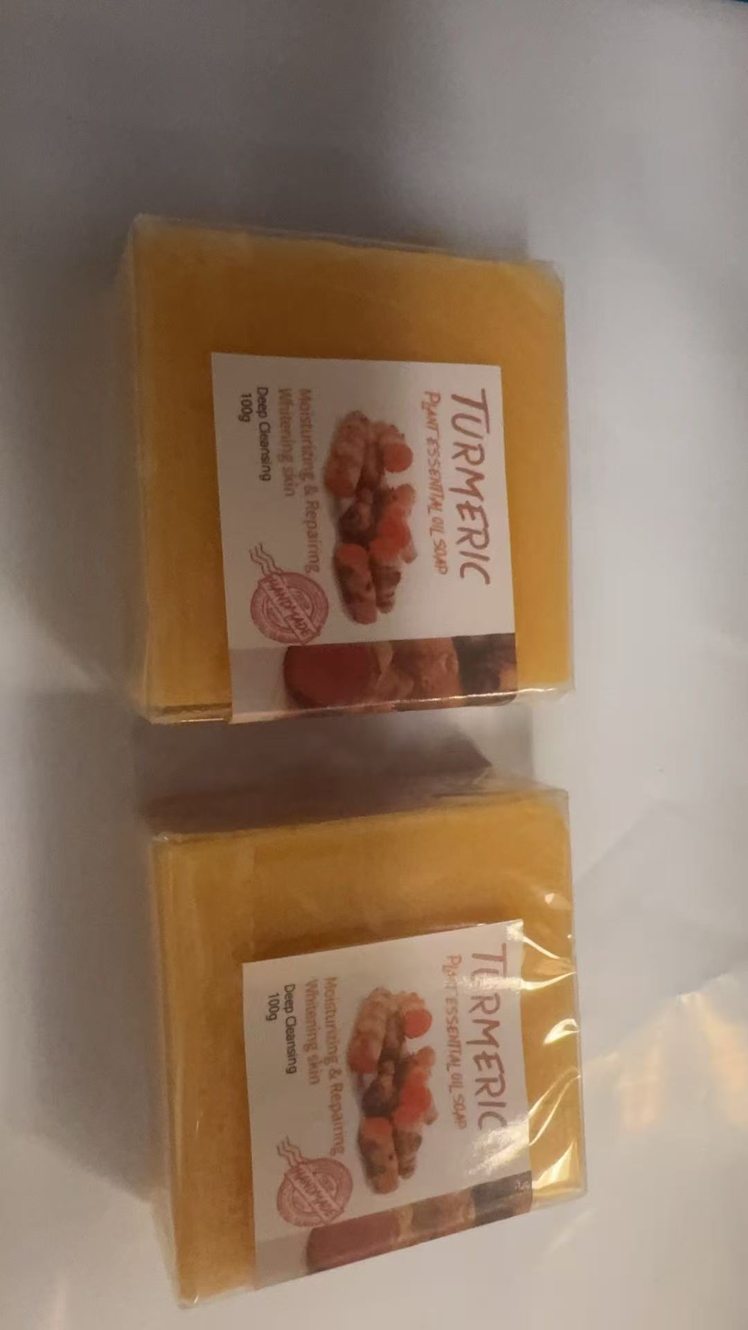 Turmeric Plant Essential Oil Soap 100 G*2 photo 5