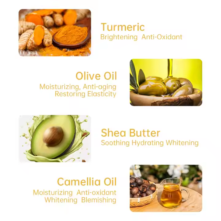Turmeric Plant Essential Oil Soap 100 G*2 photo 4