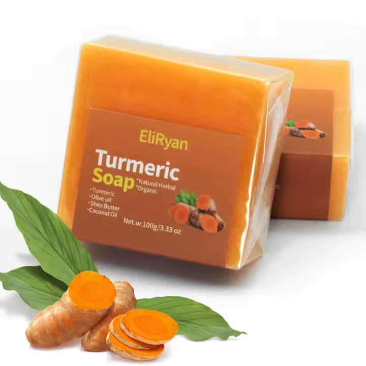 Turmeric Plant Essential Oil Soap 100 G*2 photo 1